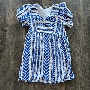 Old Navy Greece Style Linen Dress